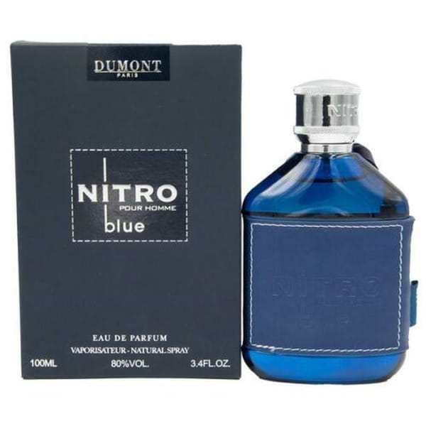 בושם לגבר דומונט  Dumont Nitro Pour Homme Blue EDP 100ml