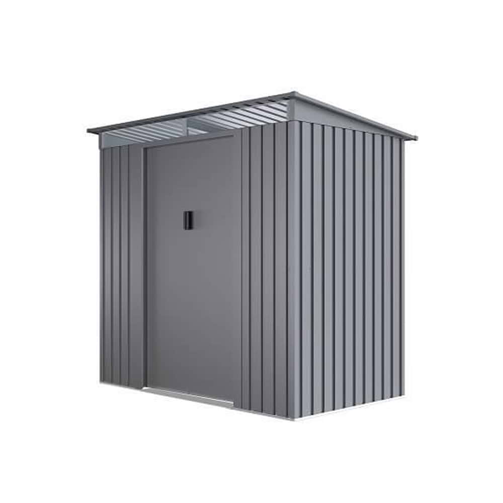 מחסן מתכת סקיילייט GardenTop Sky A 2.01x1.21 - צבע אפור