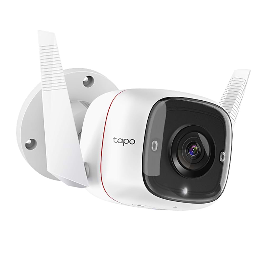 מצלמת אבטחה אלחוטית TP-Link Outdoor Security Tapo C310 V1 - צבע לבן שלוש שנות אחריות ע