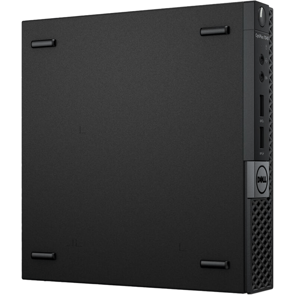 מחשב נייח מחודש Dell OptiPlex 7040 Mini Core i5-6500T 512GB SSD 16GB RAM Windows 11 Pro - צבע שחור שנה אחריות