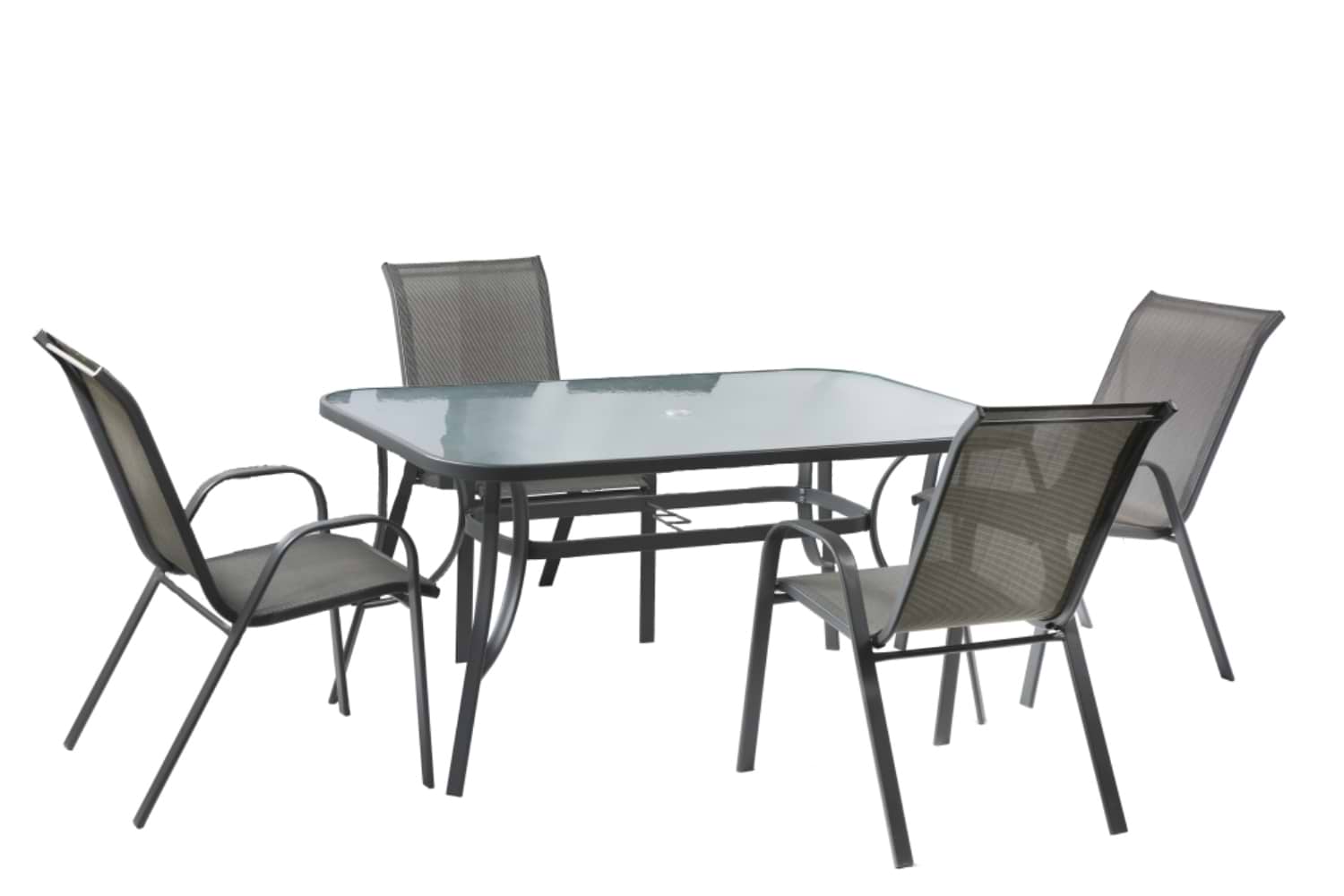 סט פינת אוכל מפואר דגם Torino שולחן + 4 כיסאות Australia Garden