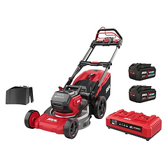 מכסחת דשא נסיעה עצמית 40V(2x20V) Brushless רוחב 46 ס''מ גוף מתכת + 2 סוללות 4.0Ah + מטען כפול + תיק נשיאה SKIL