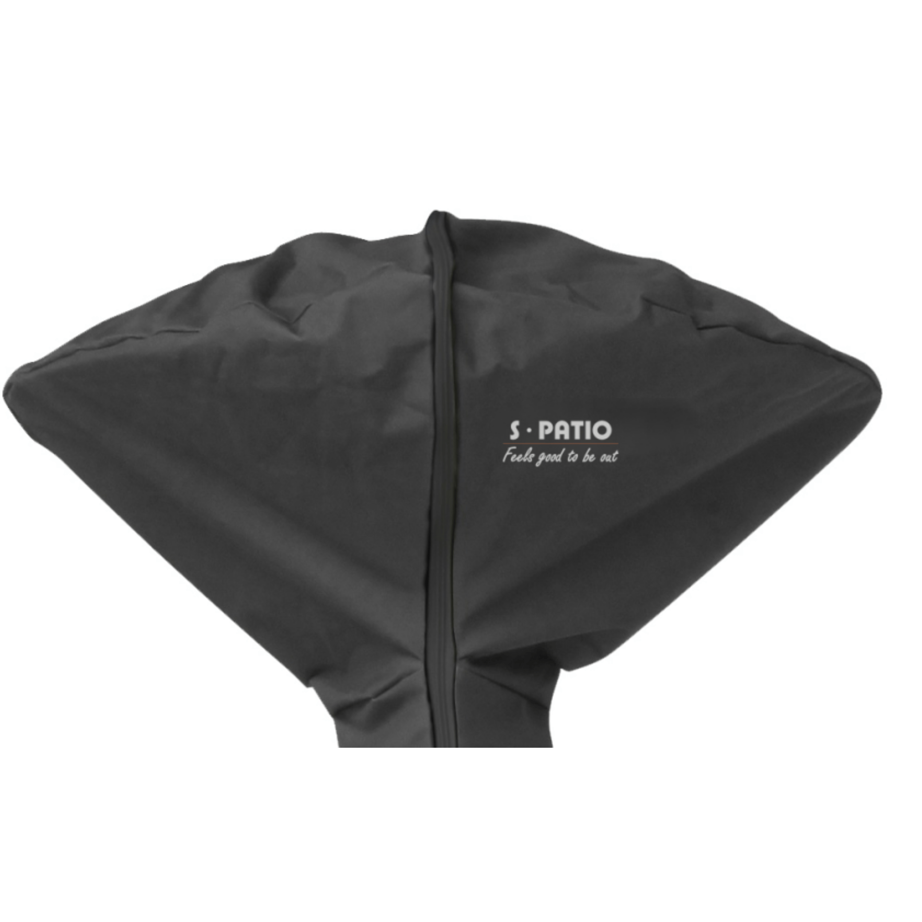 פטריית חימום חשמלית מעוצבת על עמוד 1200W/1800W/3000W צבע לבן + כיסוי S.PATIO