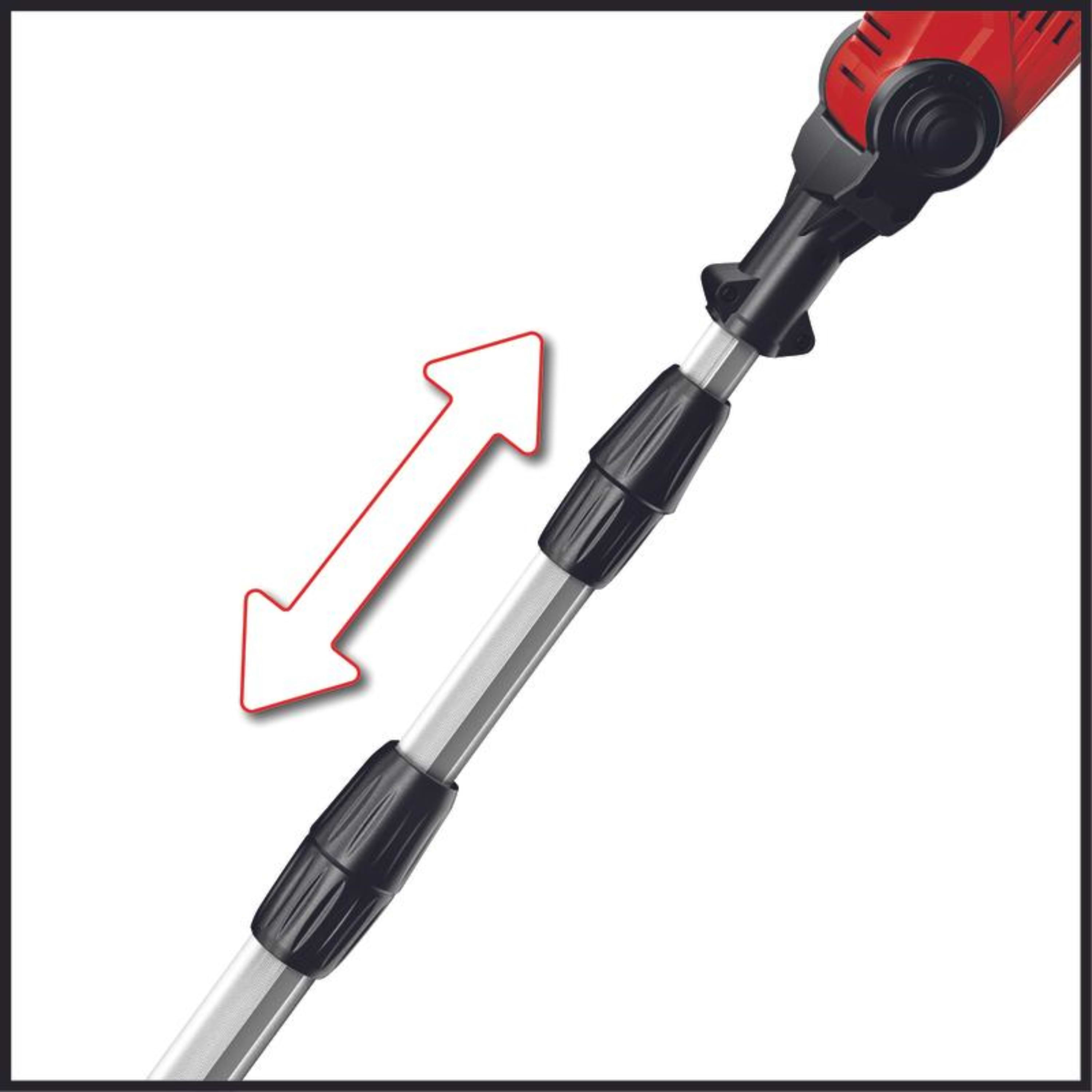 גוזם גדר חיה טלסקופי נטען 18V דגם GE-HH 18-45 LI T-Solo Einhell - גוף בלבד