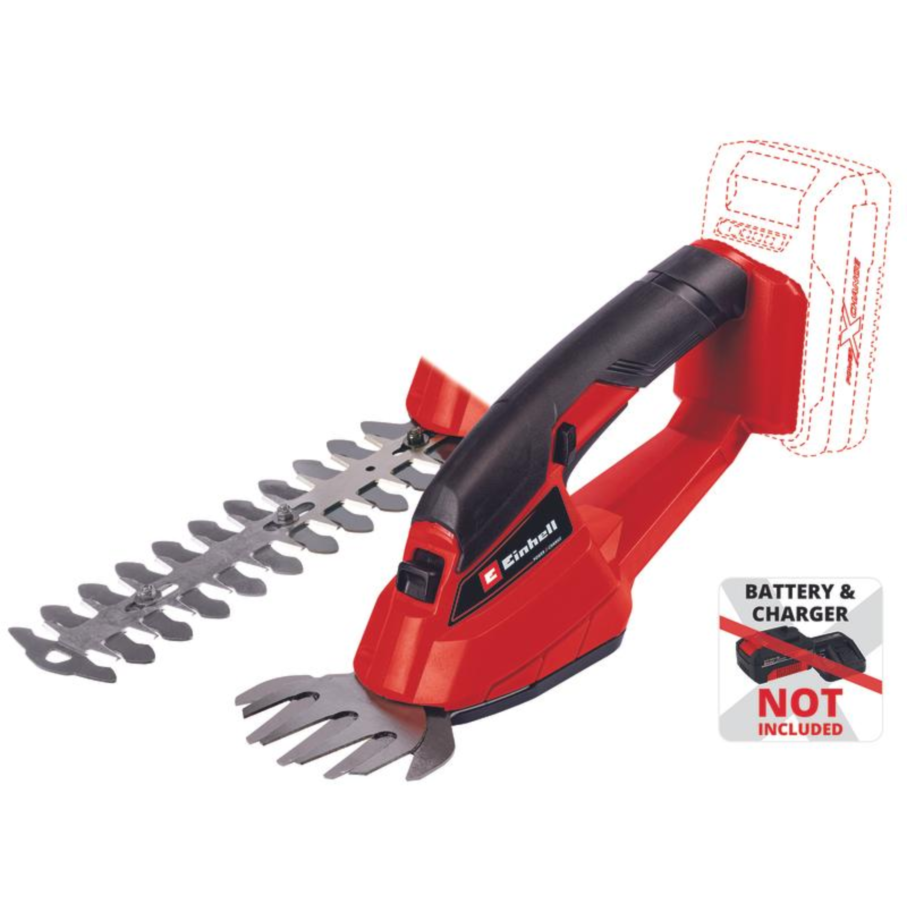 גוזם לעיצוב גינה 18V נטען דגם GE-CG 18 LI-Solo Einhell - גוף בלבד 