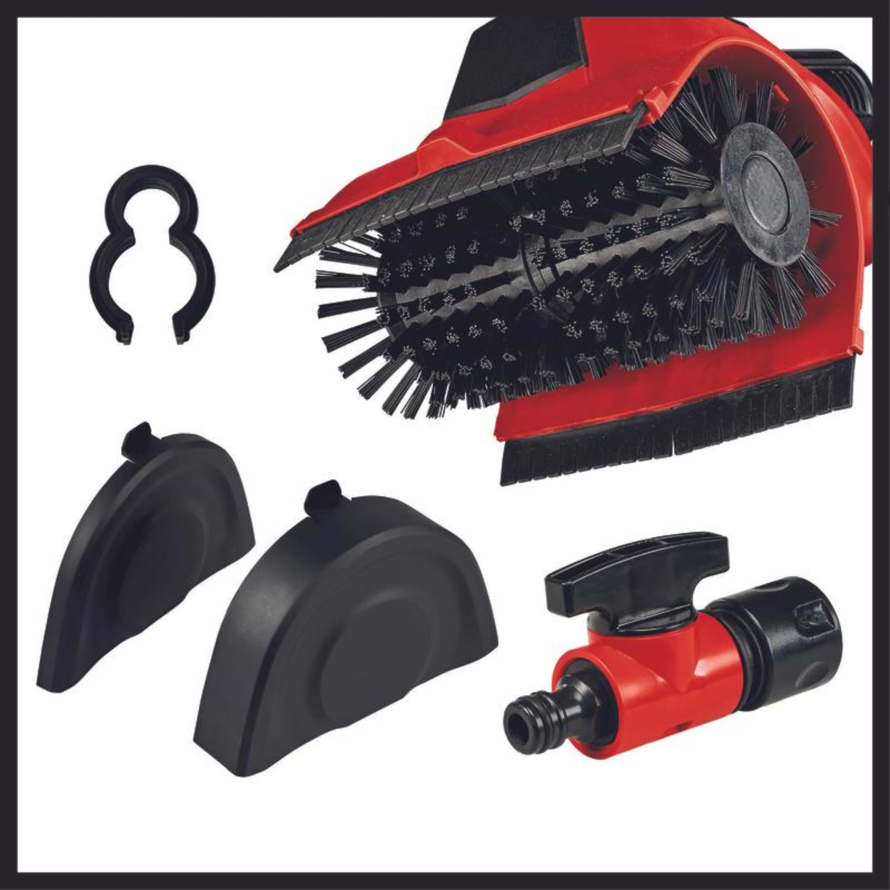  מסרק/מטאטא רב תכליתי נטען 18V דגם PICOBELLA לסירוק וניקוי דשא סינטטי ומשטחי חוץ Einhell - גוף בלבד