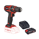 מברגה/מקדחה נטענת 18V + סוללה 2.5Ah ומטען דגם TE-CD 18/35 LI KIT 2.5Ah Einhell