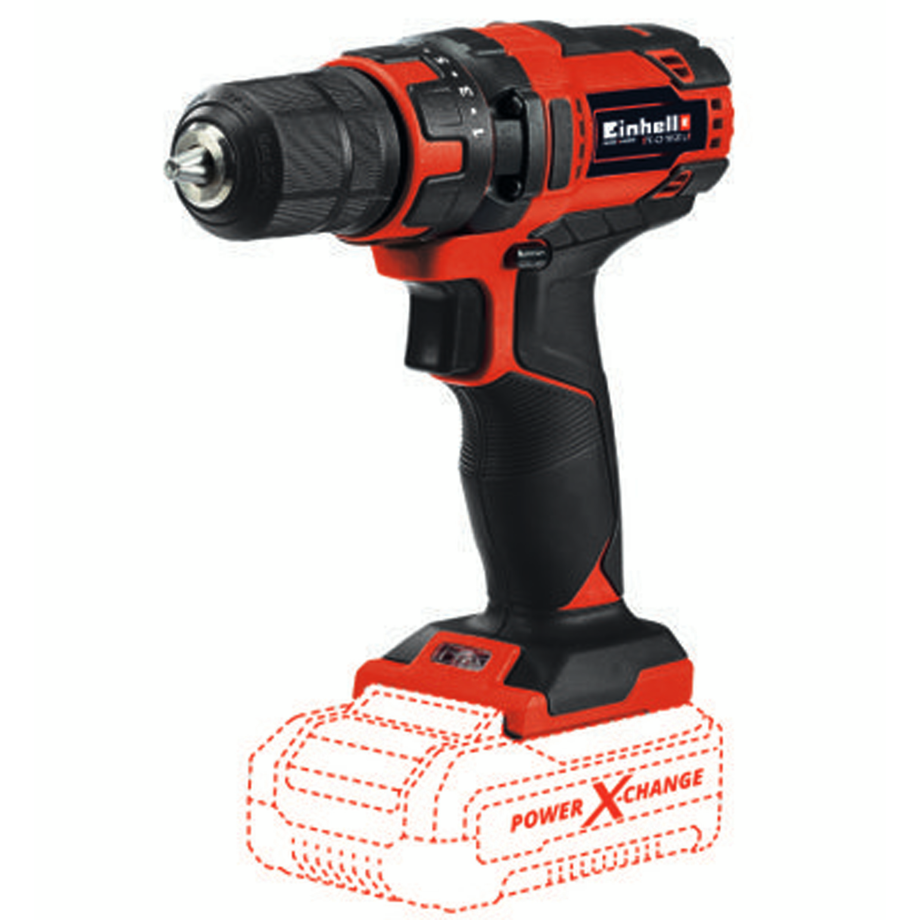 מברגה/מקדחה נטענת 18V + סוללה 2.5Ah ומטען דגם TE-CD 18/35 LI KIT 2.5Ah Einhell