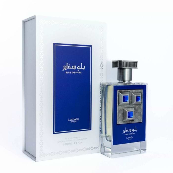 בושם לגבר Lattafa Blue Sapphire 100 ml Eau de Parfum 
