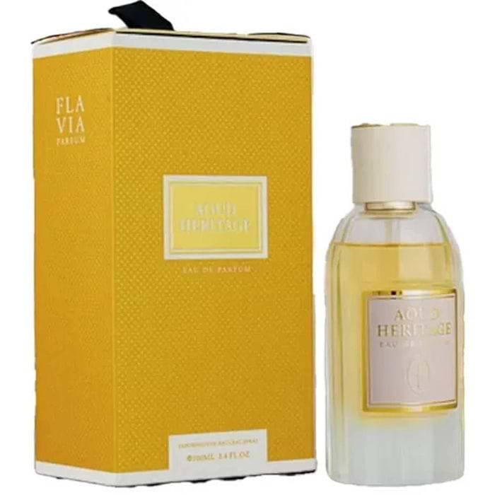 בושם יוניסקס FLAVIA Unisex Aoud Heritage EDP 100ML