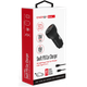 מטען לרכב Energy Swift PD 66W עם יציאת USB-C ו-USB-A כולל כבל USB-C to USB-C- צבע שחור שנתיים אחריות ע"י היבואן הרשמי