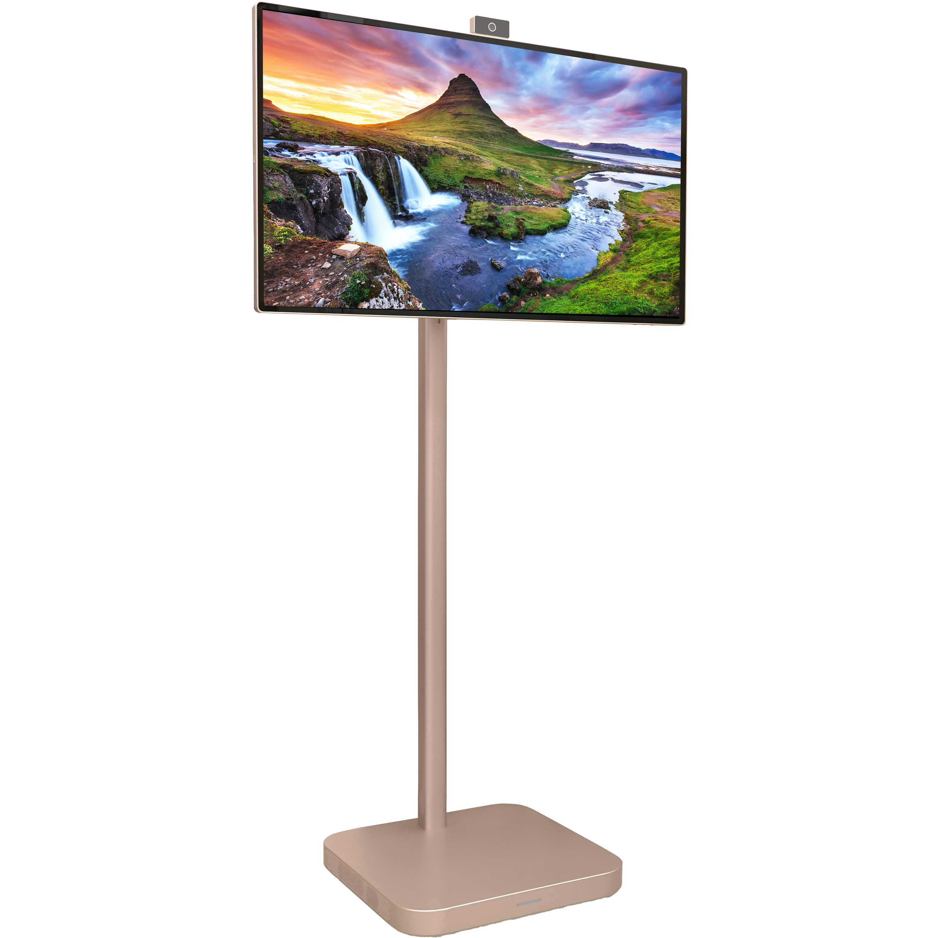 מסך מגע חכם נייד עם מצלמה מובנית 31.5'' Acer AOpen 32S1U Pro VA 4K UHD - צבע זהב שלוש שנות אחריות ע