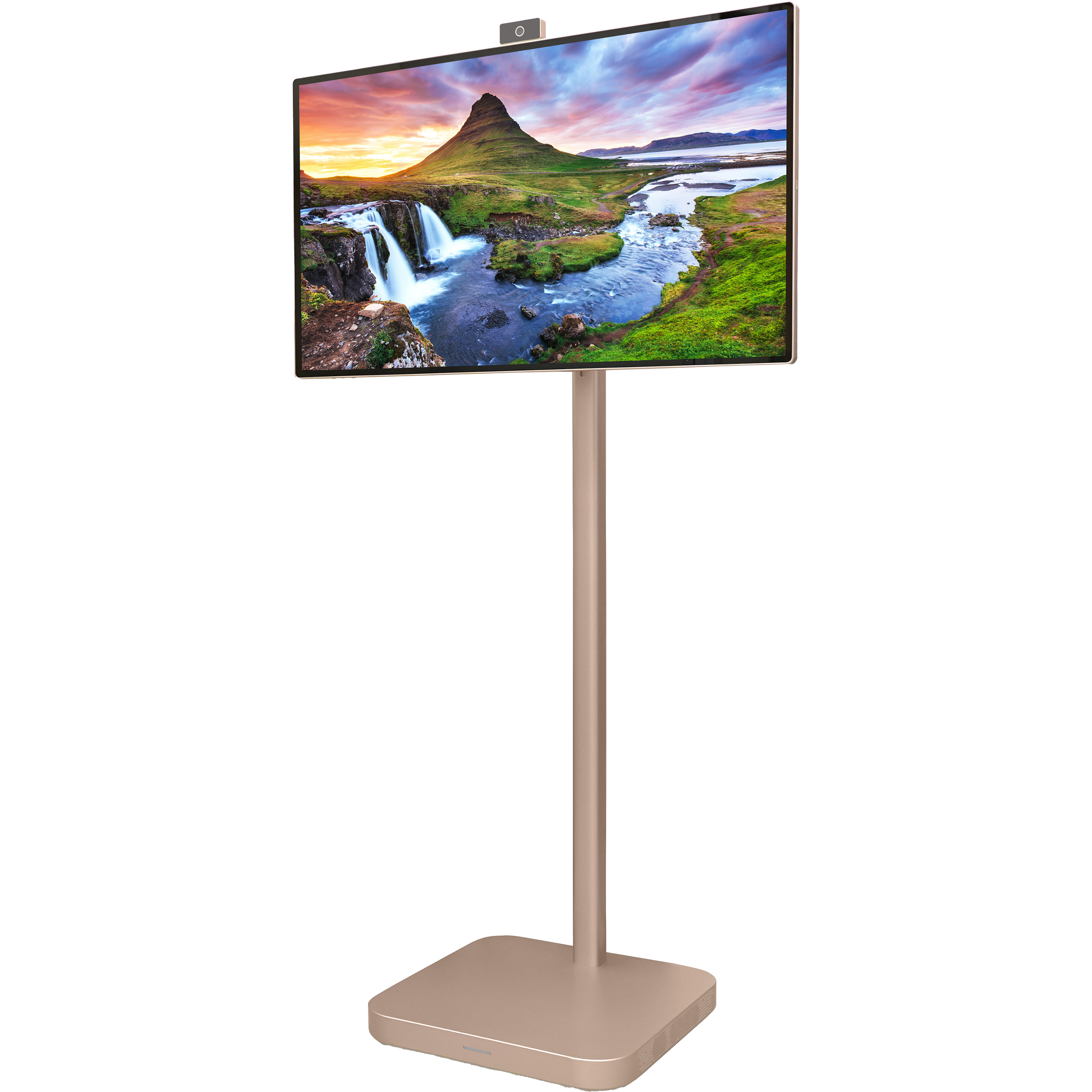 מסך מגע חכם נייד עם מצלמה מובנית 31.5'' Acer AOpen 32S1U Pro VA 4K UHD - צבע זהב שלוש שנות אחריות ע