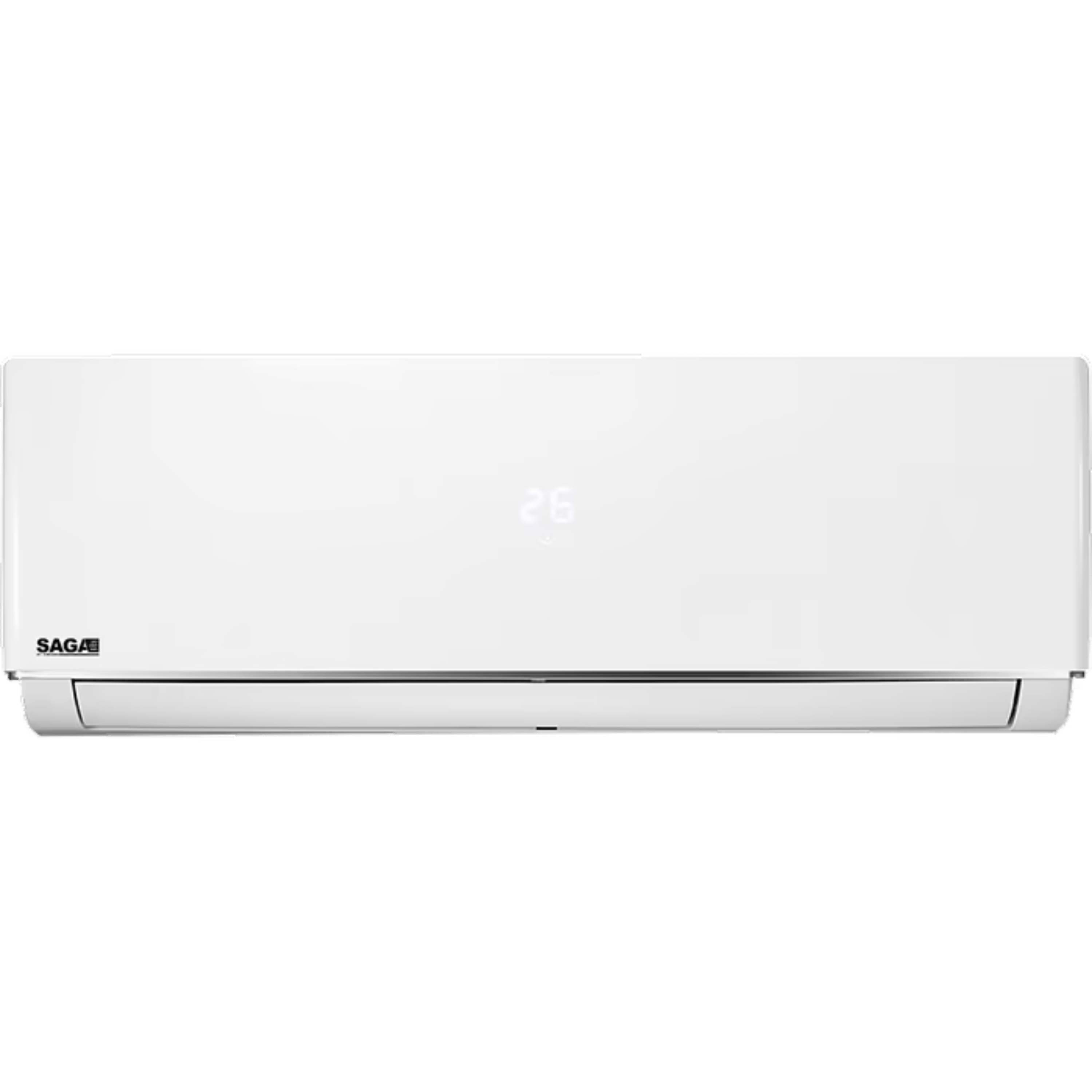 מזגן עילי Saga INV 12X WIFI - צבע לבן ארבע שנות אחריות ע