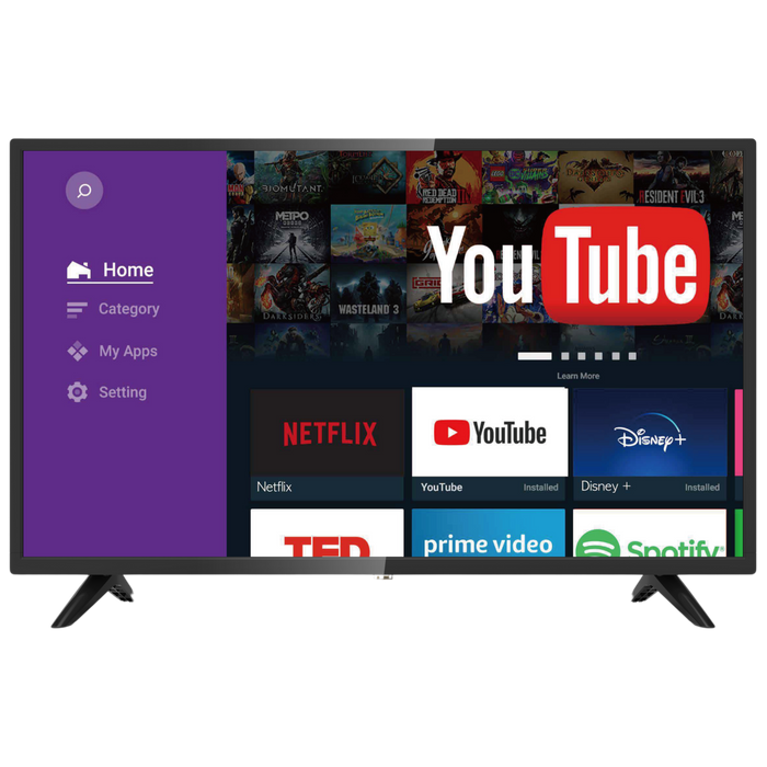טלוויזיה חכמה Sensor 32 S32A HD Android TV - אחריות עי היבואן הרשמי