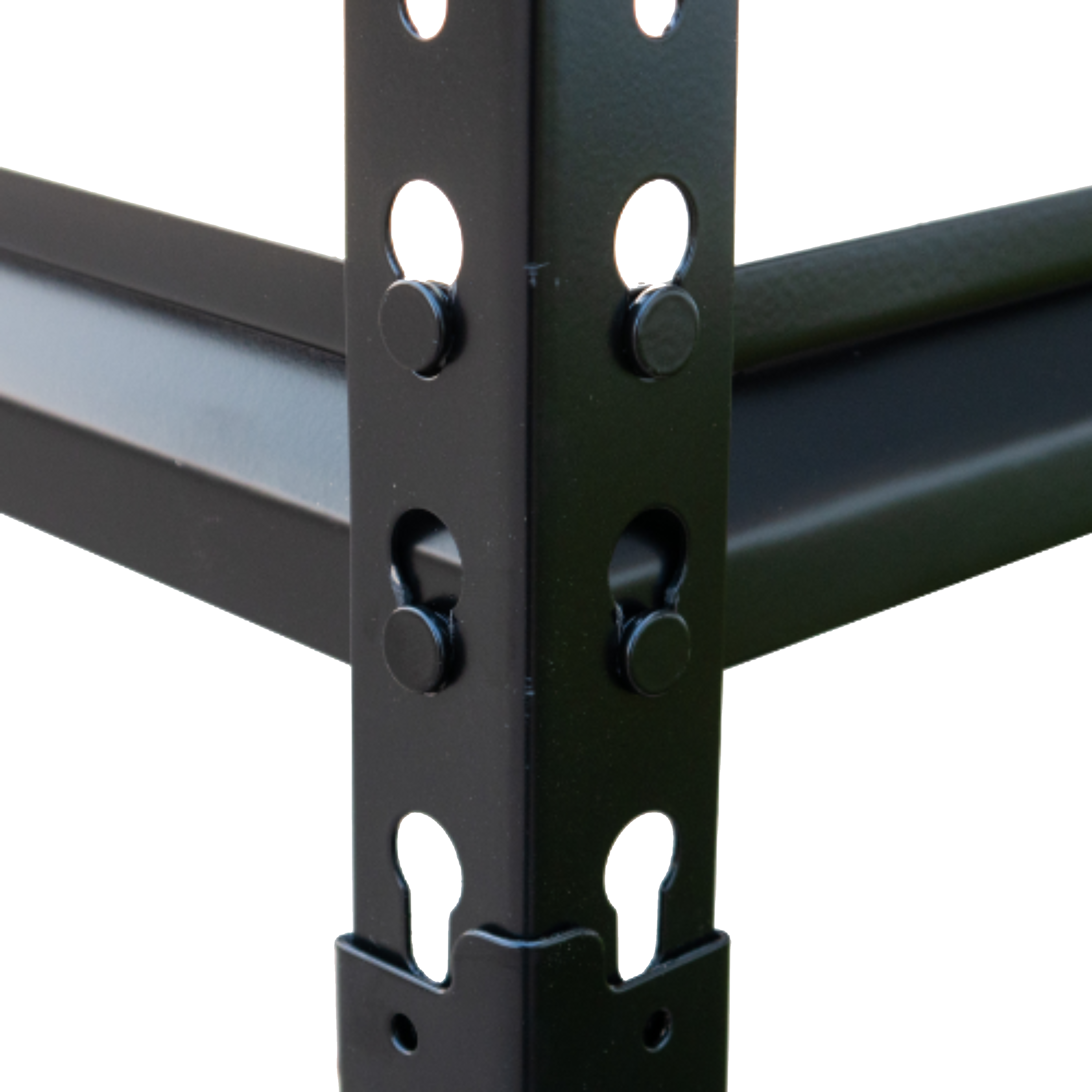כוננית מתכת 4 מדפי ניטים Garden Top