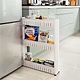 אגרן צר רב שימושי 3 קומות HomeSet - צבע לבן