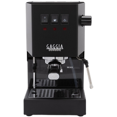 מכונת קפה ידנית Gaggia Classic E24 - צבע שחור שנתיים אחריות ע"י היבואן הרשמי