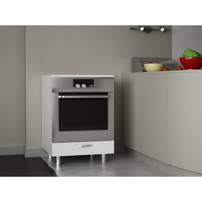 ארונית מטבח לתנור דגם DE2688 סיימה Homax V1 - חלק עליון פתוח