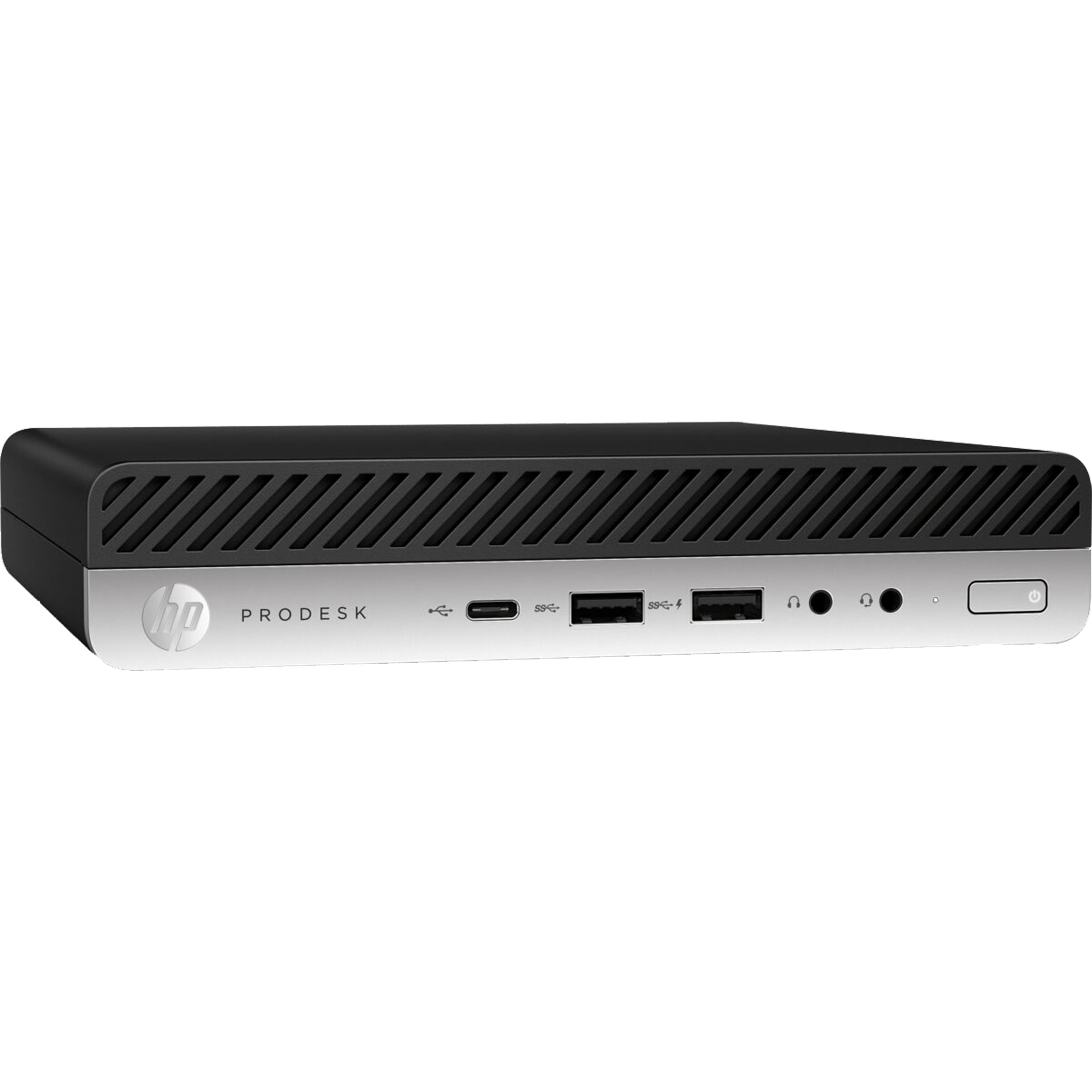 מחשב נייח מחודש HP ProDesk 600 G3 Mini Core i7-7700T 256GB SSD 8GB RAM Windows 11 Pro - צבע שחור וכסוף שנה אחריות