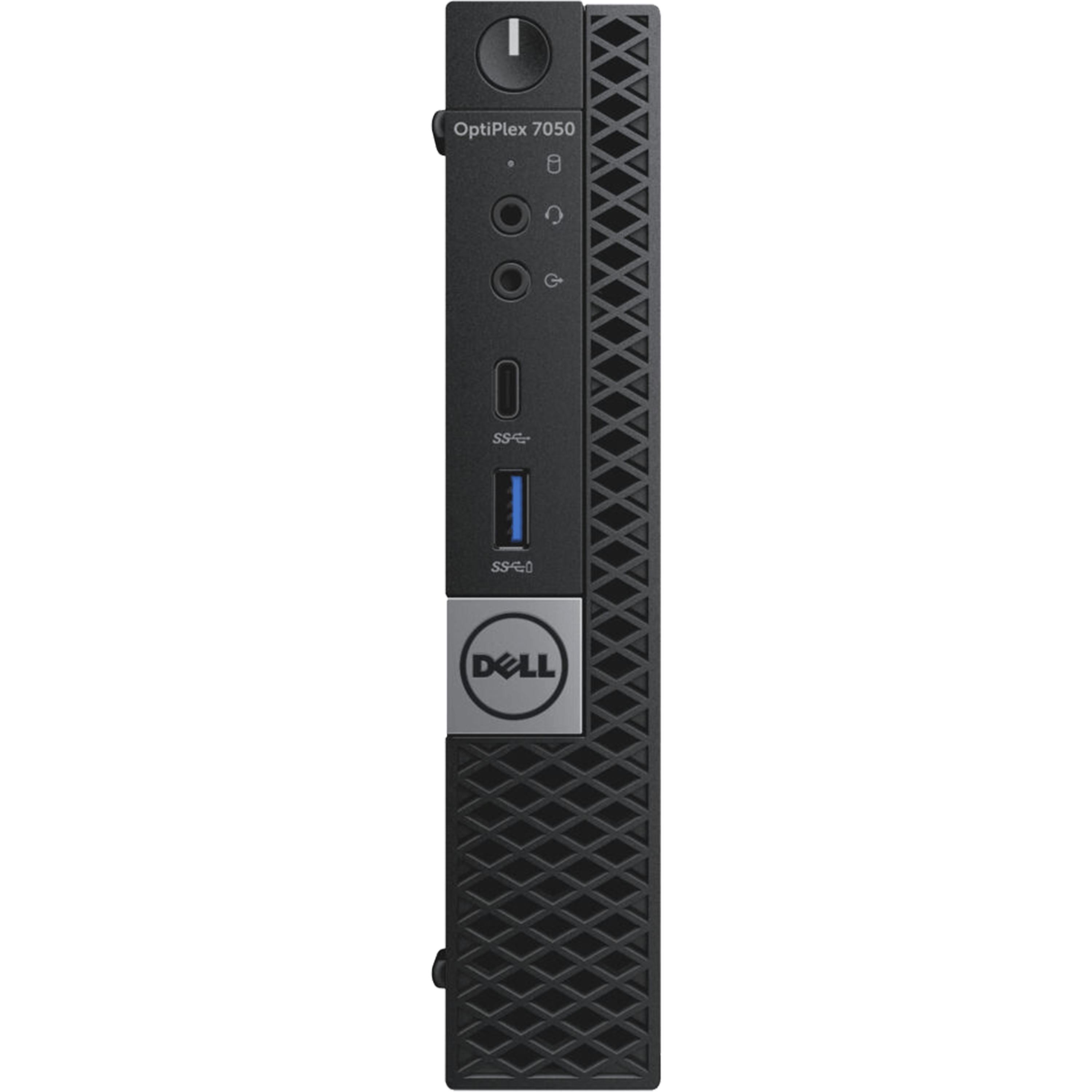 מחשב נייח מחודש Dell OptiPlex 7050 Mini Core i5-7500T 256GB SSD 16GB RAM Windows 11 Pro - צבע שחור שנה אחריות