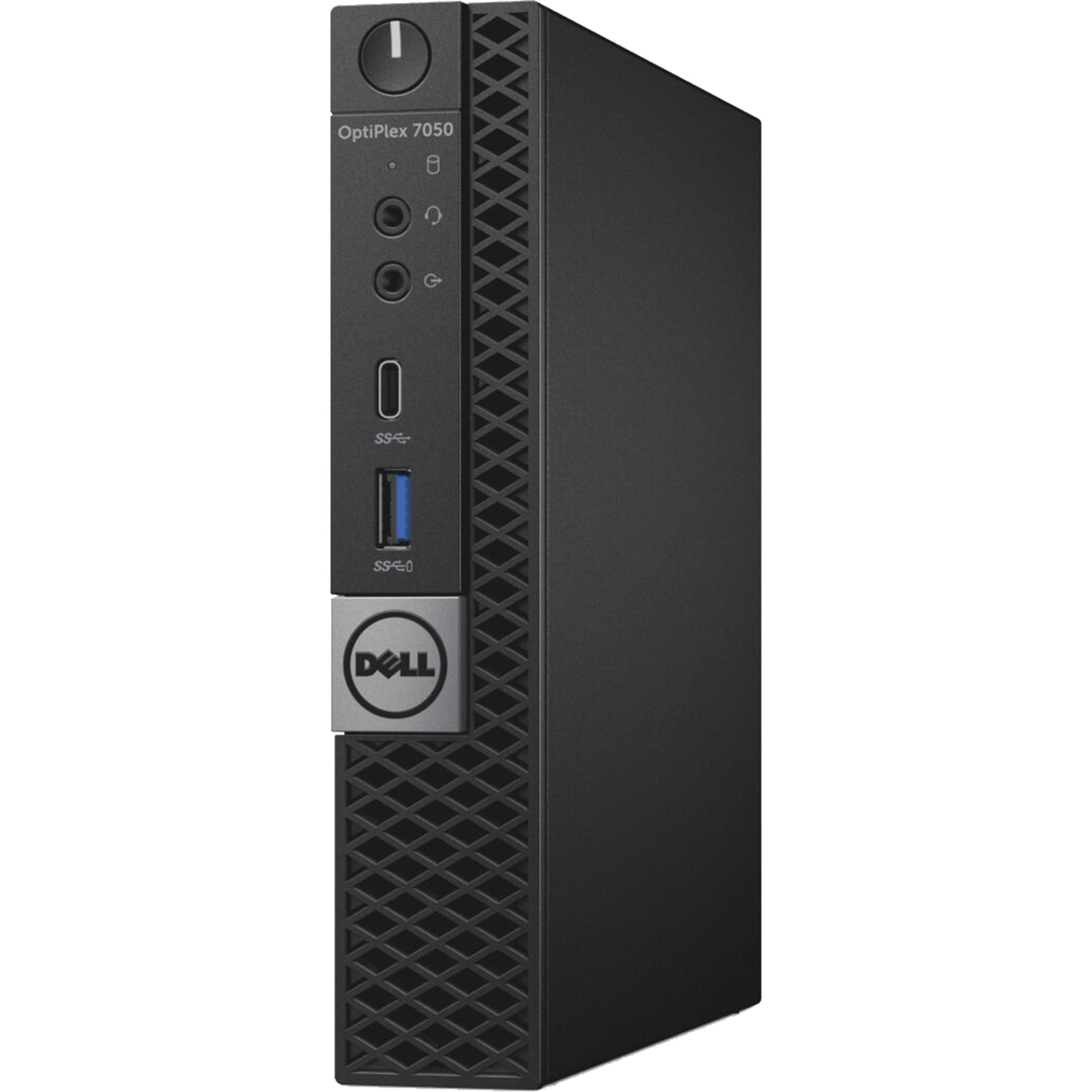 מחשב נייח מחודש Dell OptiPlex 7050 Mini Core i5-7500T 256GB SSD 8GB RAM Windows 11 Pro - צבע שחור שנה אחריות