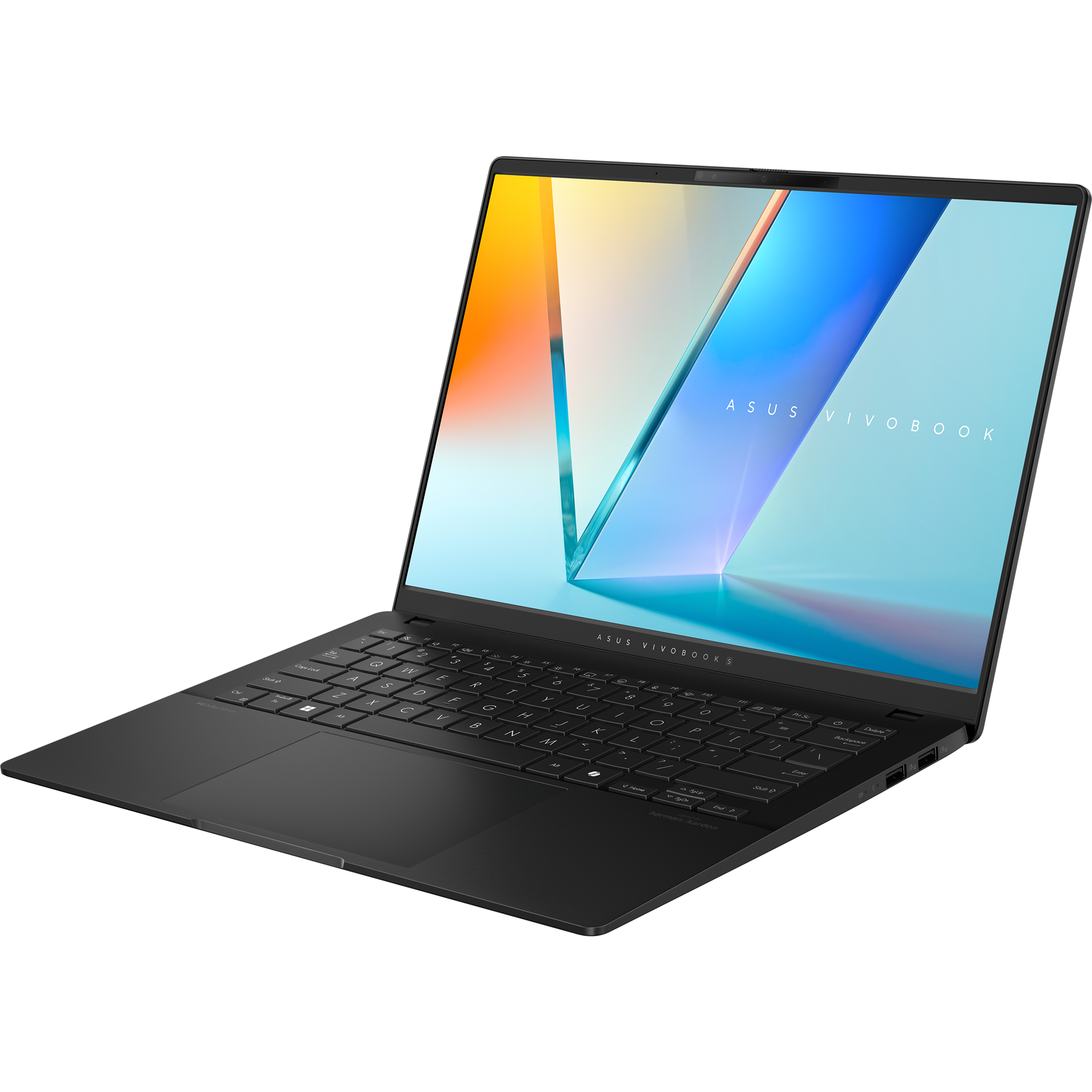 מחשב נייד Asus Vivobook S 14 OLED S5406SA-PP043W - Core Ultra 5 226V 1TB SSD 16GB RAM Windows 11 - צבע שחור שנה אחריות ע