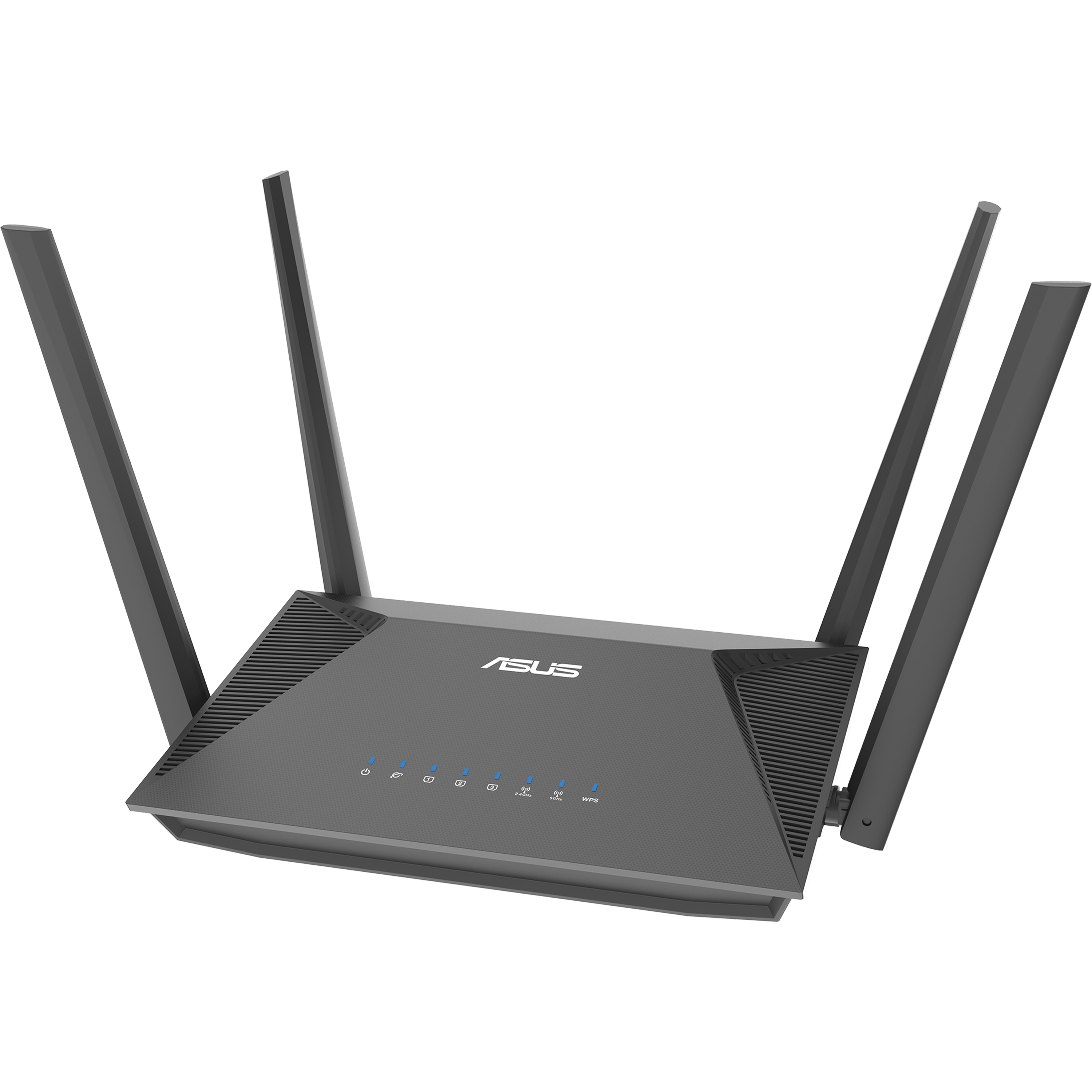 ראוטר אלחוטי Asus RT-AX52 AX1800 WiFi 6 - צבע שחור שלוש שנות אחריות ע