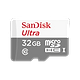 כרטיס זיכרון SanDisk Ultra microSDHC 32GB 100MB/s Class 10 UHS-I - חמש שנות אחריות ע