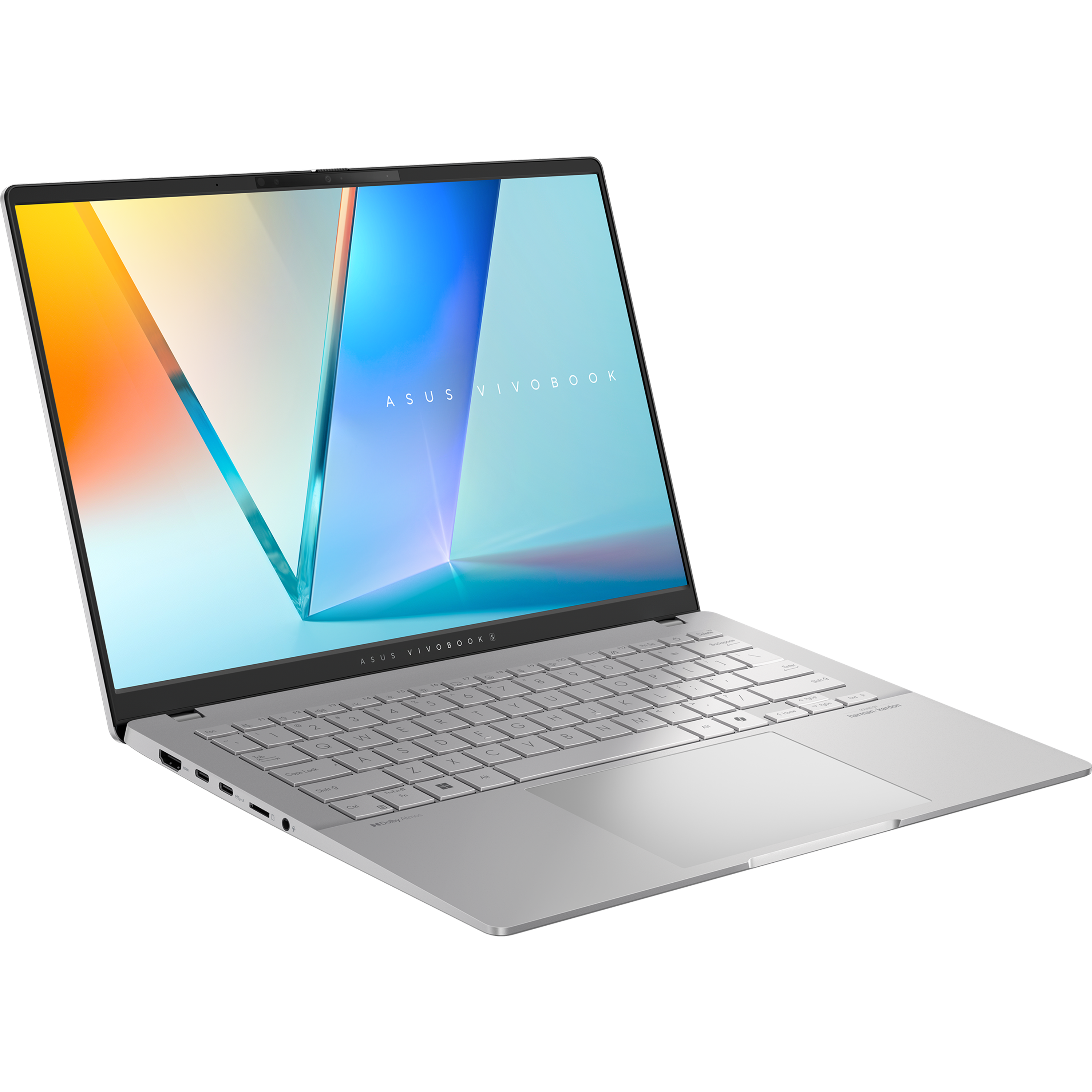 מחשב נייד Asus Vivobook S 14 M5406WA-QD100W - Ryzen AI 9 HX 370 1TB SSD 24GB RAM RAM Windows 11 - צבע כסוף שנה אחריות ע