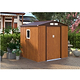 מחסן מתכת פרימיום דמוי עץ  GARDEN TOP W74 2.13X1.27