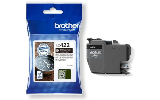 מיכל דיו Brother Lc422bk - צבע שחור