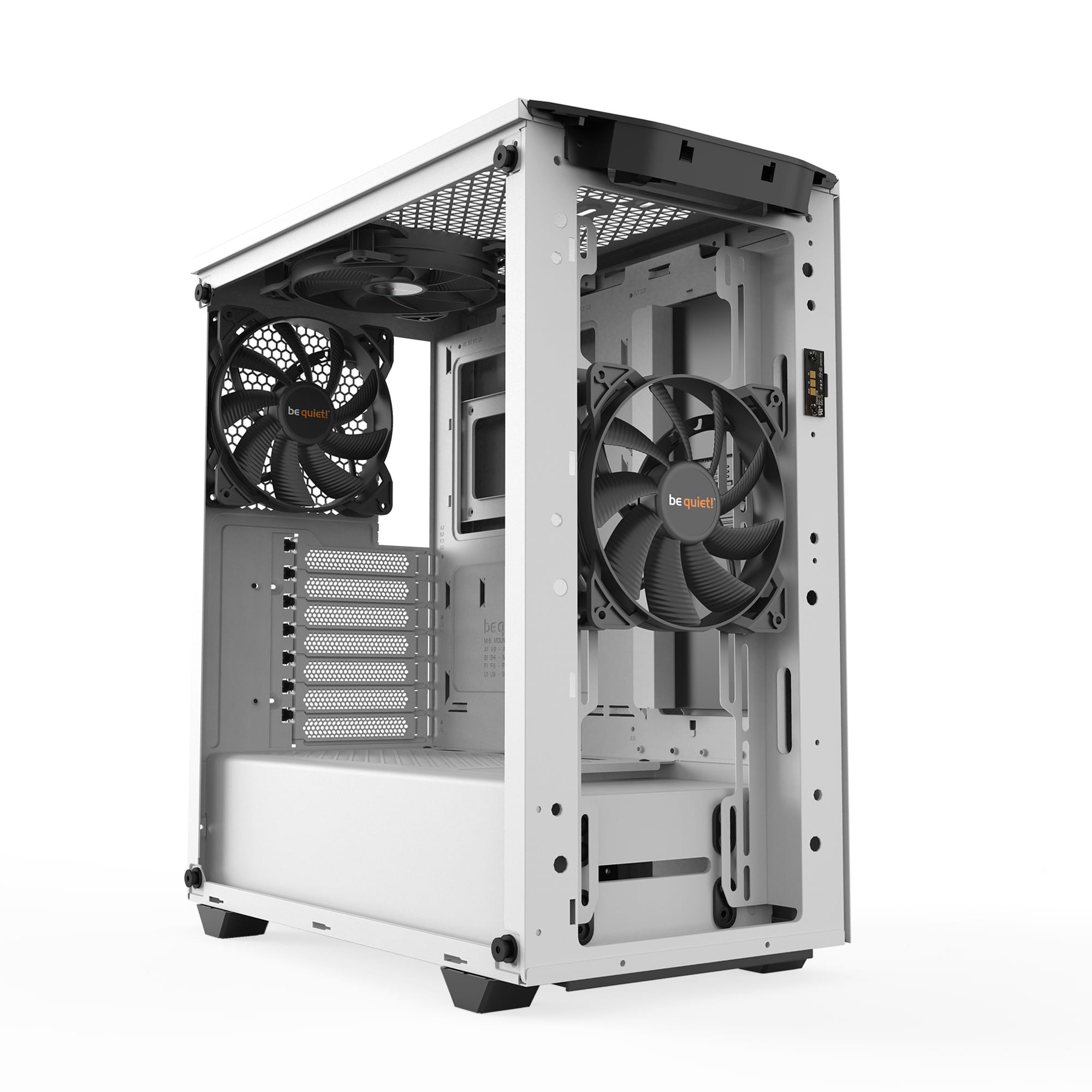 מארז מחשב be quiet! PURE BASE 500DX - צבע לבן שנה אחריות ע