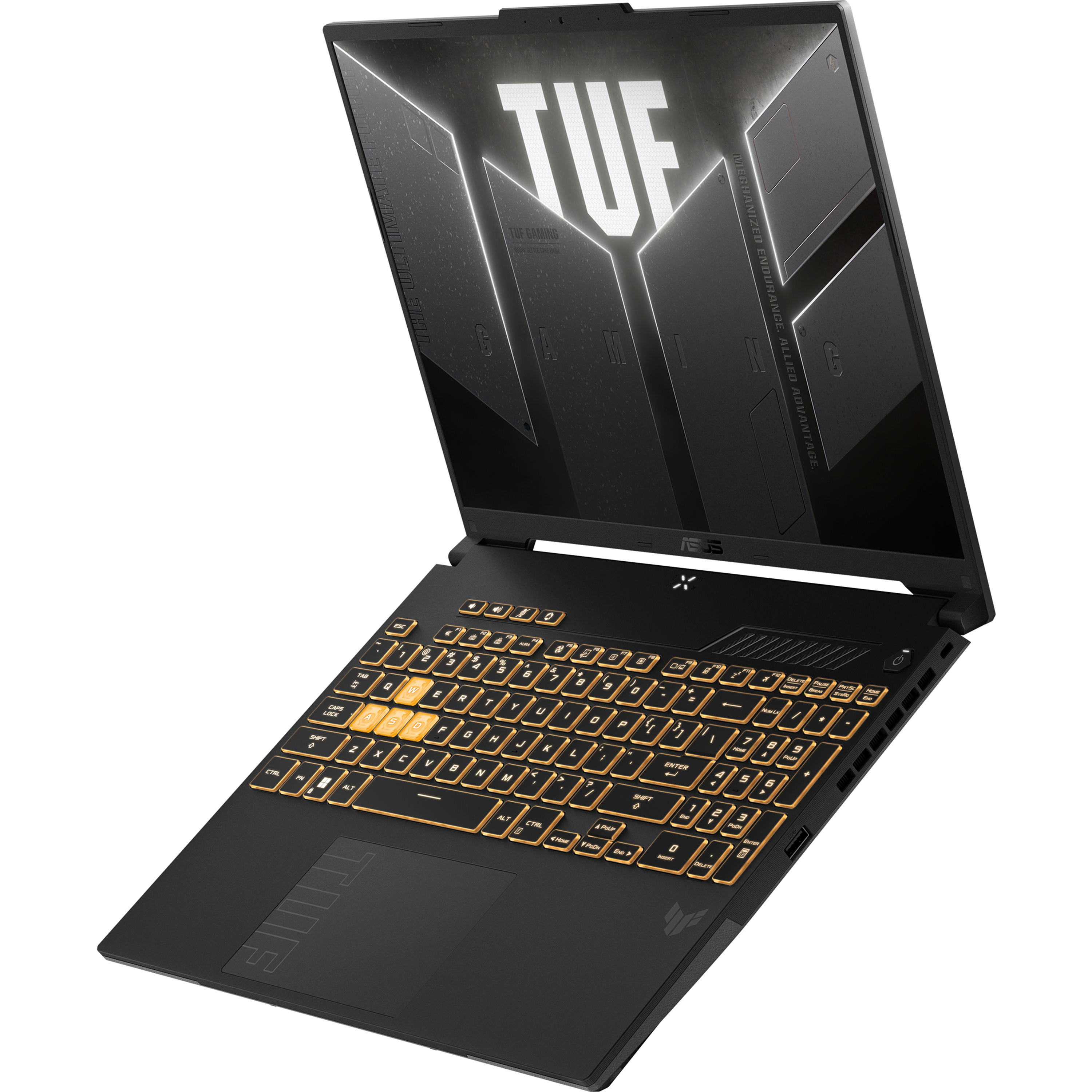 מחשב נייד גיימינג Asus TUF Gaming F16 FX607VU-RL016W - Core i7-13620H RTX 4050 1TB SSD 16GB RAM Windows 11 - צבע אפור שלוש שנות אחריות ע