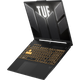 מחשב נייד גיימינג Asus TUF Gaming F16 FX607VU-RL016W - Core i7-13620H RTX 4050 1TB SSD 16GB RAM Windows 11 - צבע אפור שלוש שנות אחריות ע"י היבואן הרשמי