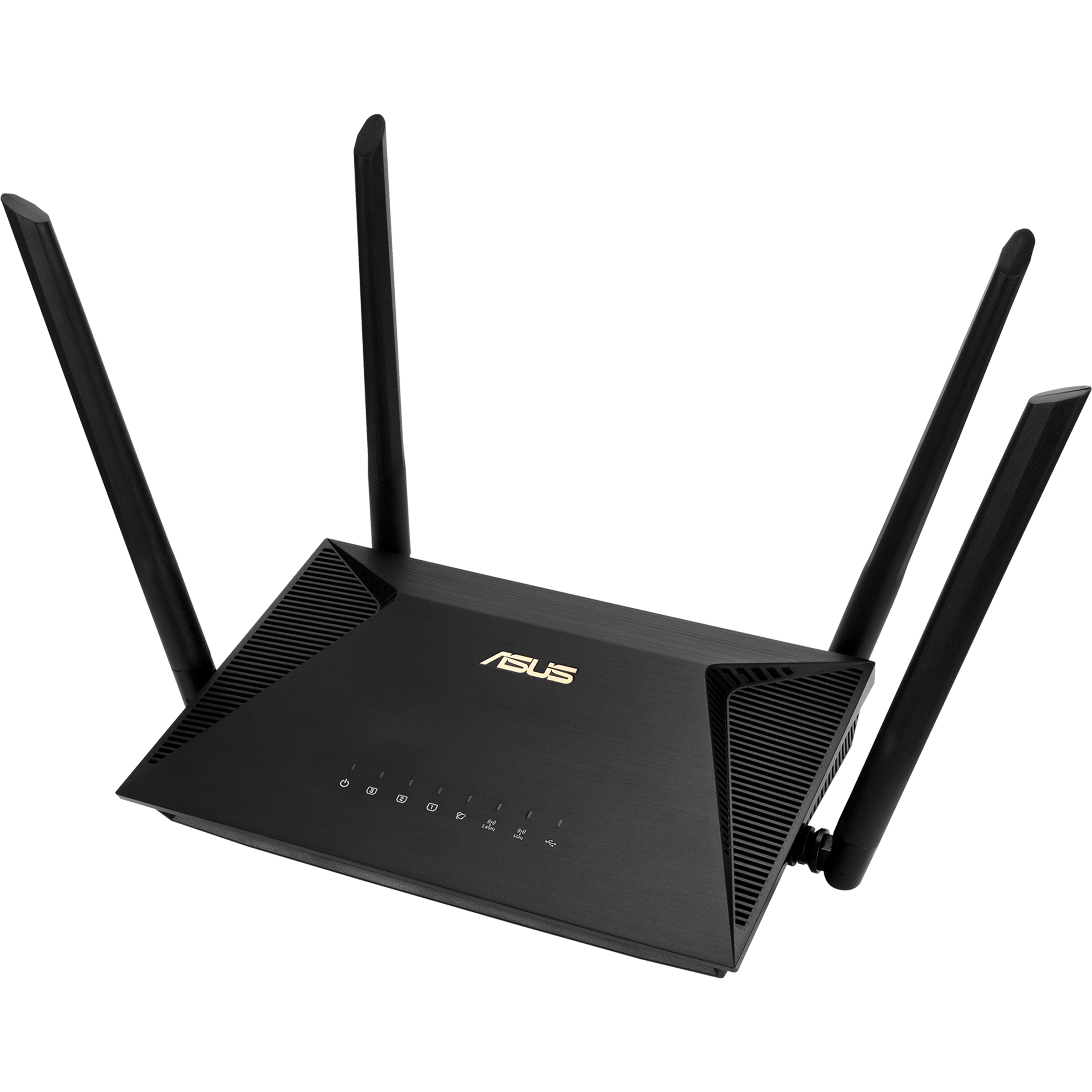 ראוטר אלחוטי Asus RT-AX53U WiFi 6 - צבע שחור שלוש שנות אחריות ע