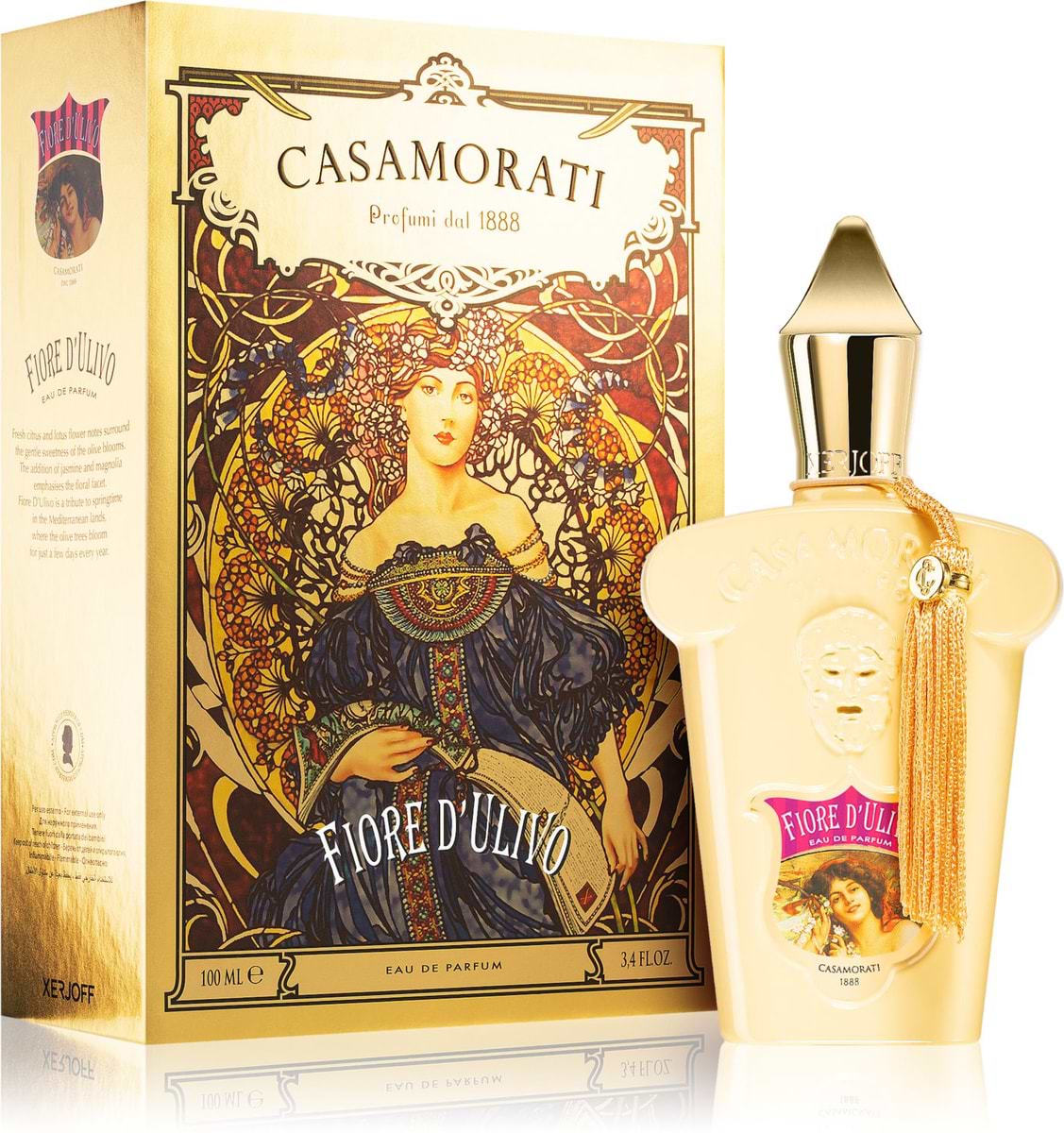 בושם לאשה קסרג'וף Xerjoff Casamorati 1888 Fiore D'ulivo E.D.P 100ml