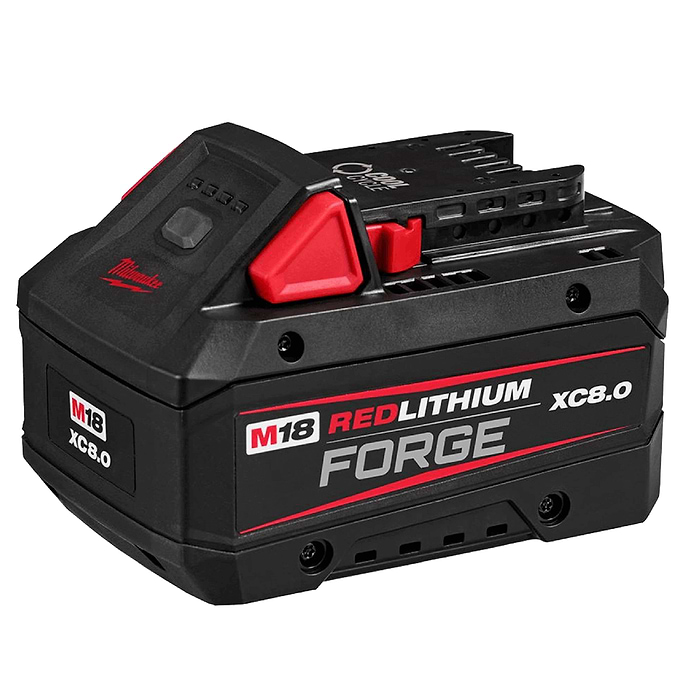סוללת 8Ah 18V מסדרת FORGE דגם  Milwaukee 48-11-1881 / M18FB8