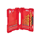 סט מקדחים חיבור אימפקט 15 חלקים SHOCKWAVE לעץ ומתכת דגם:48-89-4630 מבית MILWAUKEE