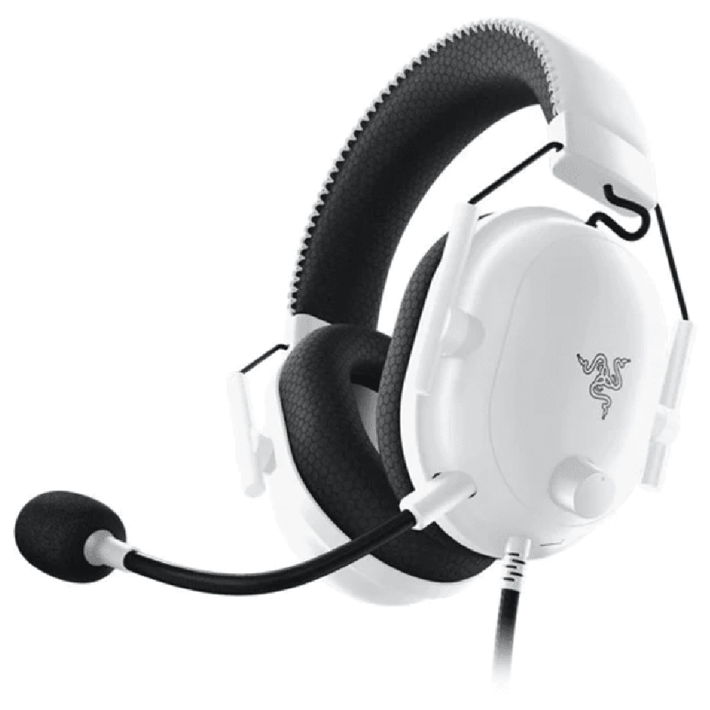 אוזניות גיימינג אלחוטיות Razer BlackShark V2 PRO For Playstation - צבע לבן שנתיים אחריות ע