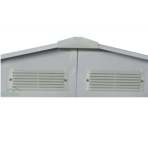 מחסן מתכת פרימיום דמוי עץ  GARDEN TOP W74 2.13X1.27