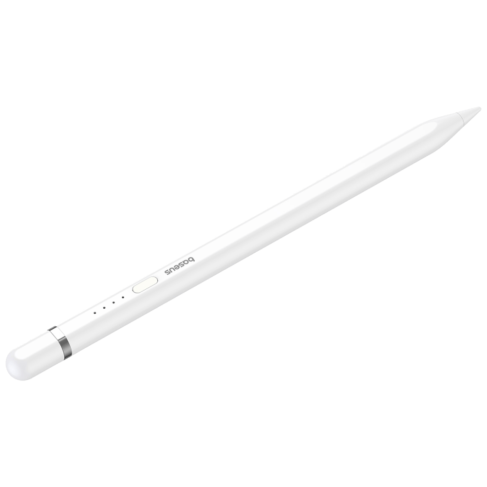 עט סטיילוס Baseus Smooth Writing 2 USB-C Active Version לטאבלט Apple - צבע לבן שנה אחריות ע