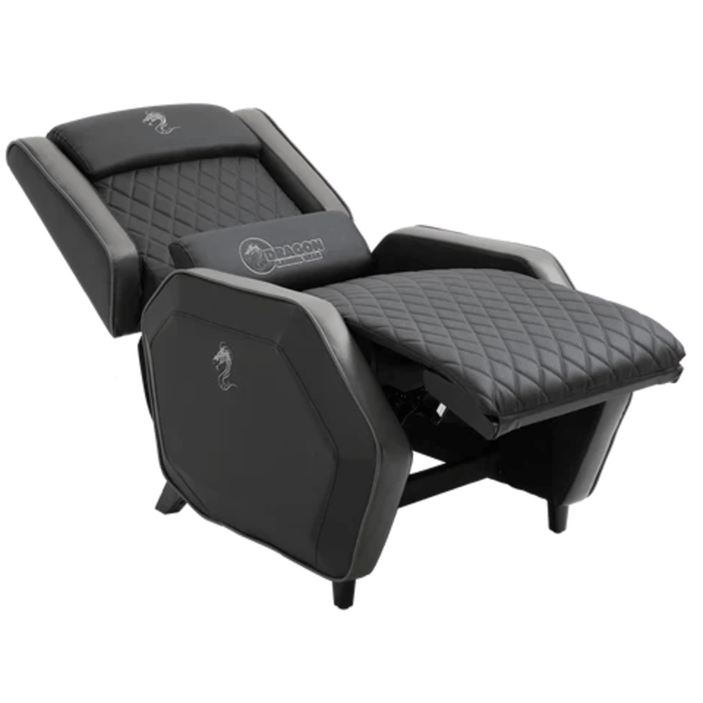 כורסאת גיימינג Dragon Pro DLX - צבע שחור ואפור שנה אחריות ע״י היבואן רשמי