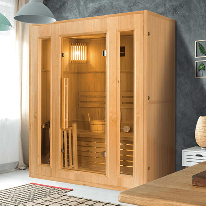 סאונת אדים 2 מקומות France Sauna ZEN