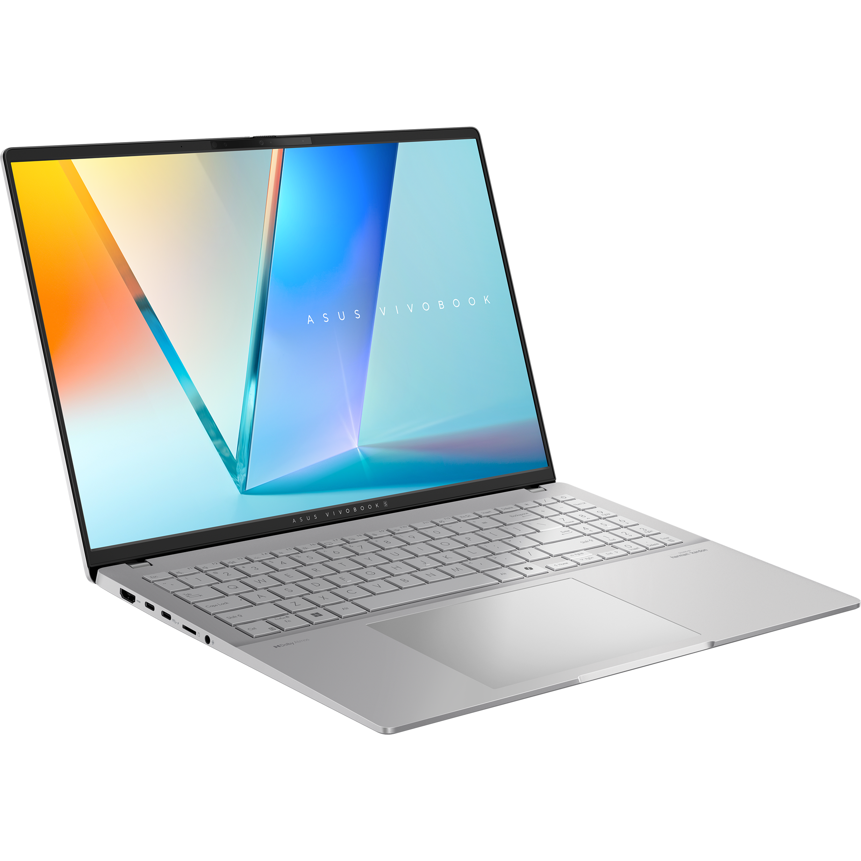 מחשב נייד Asus Vivobook S 16 M5606WA-MX051W - Ryzen AI 9 365 1TB SSD 24GB RAM Windows 11 - צבע כסוף שנה אחריות ע