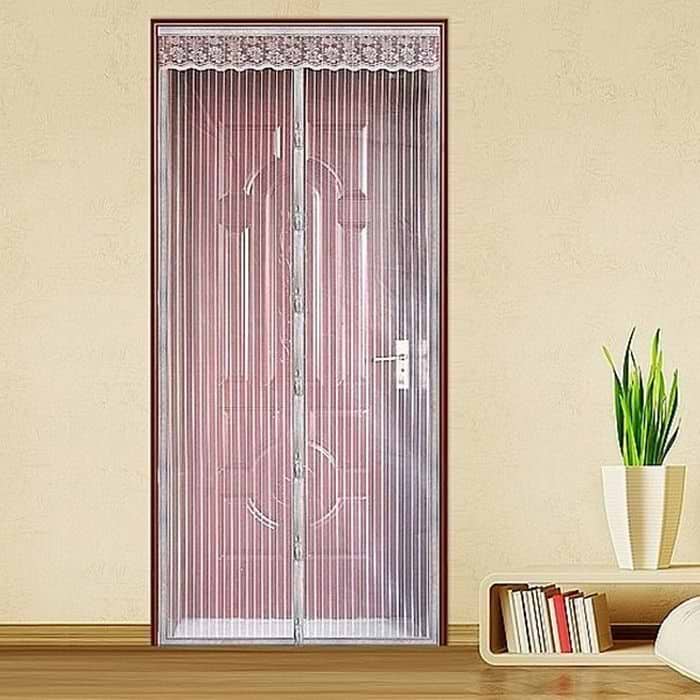 רשת נגד יתושים לדלת  homeset לבן