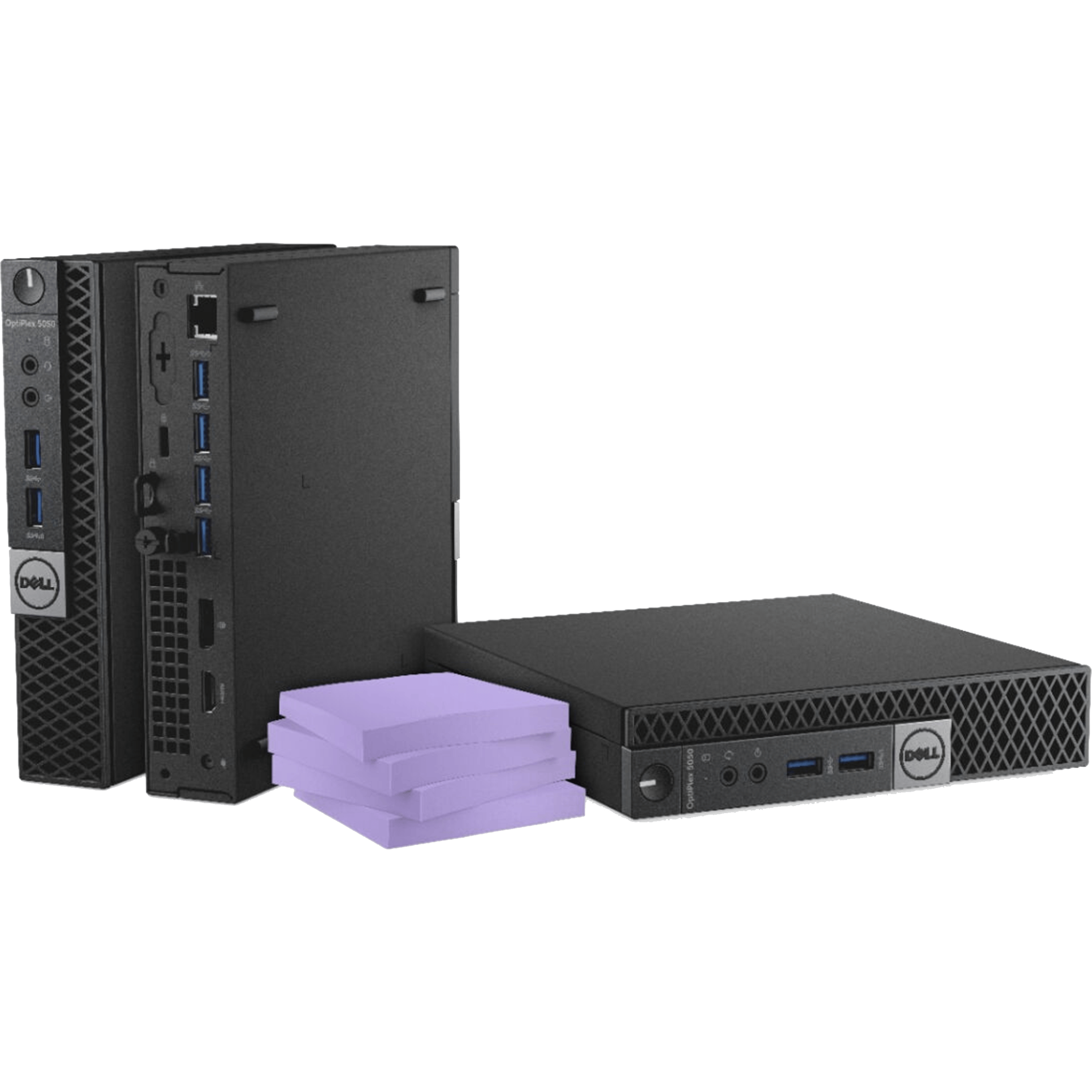 מחשב נייח מחודש Dell OptiPlex 5050 Mini Core i5-6500T 256GB SSD 16GB RAM Windows 11 Pro - צבע שחור שנה אחריות