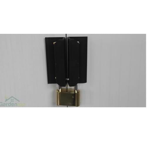 מחסן מתכת פרמיום דמוי עץ גארדן טופ דגם GARDEN TOP W710 2.13X3.19