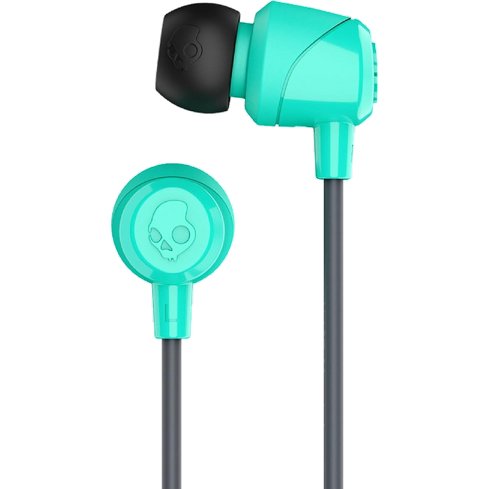 אוזניות חוטיות SkullCandy Jin In Ear - צבע לבן שנה אחריות עי יבואן רשמי