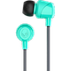אוזניות חוטיות SkullCandy Jin In Ear - צבע טורקיז שנה אחריות ע"י היבואן רשמי
